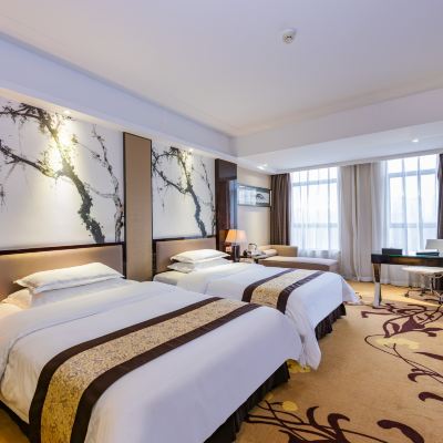 豪華雙床房（城景+保險櫃+小冰箱） 遵義深航國際酒店優惠