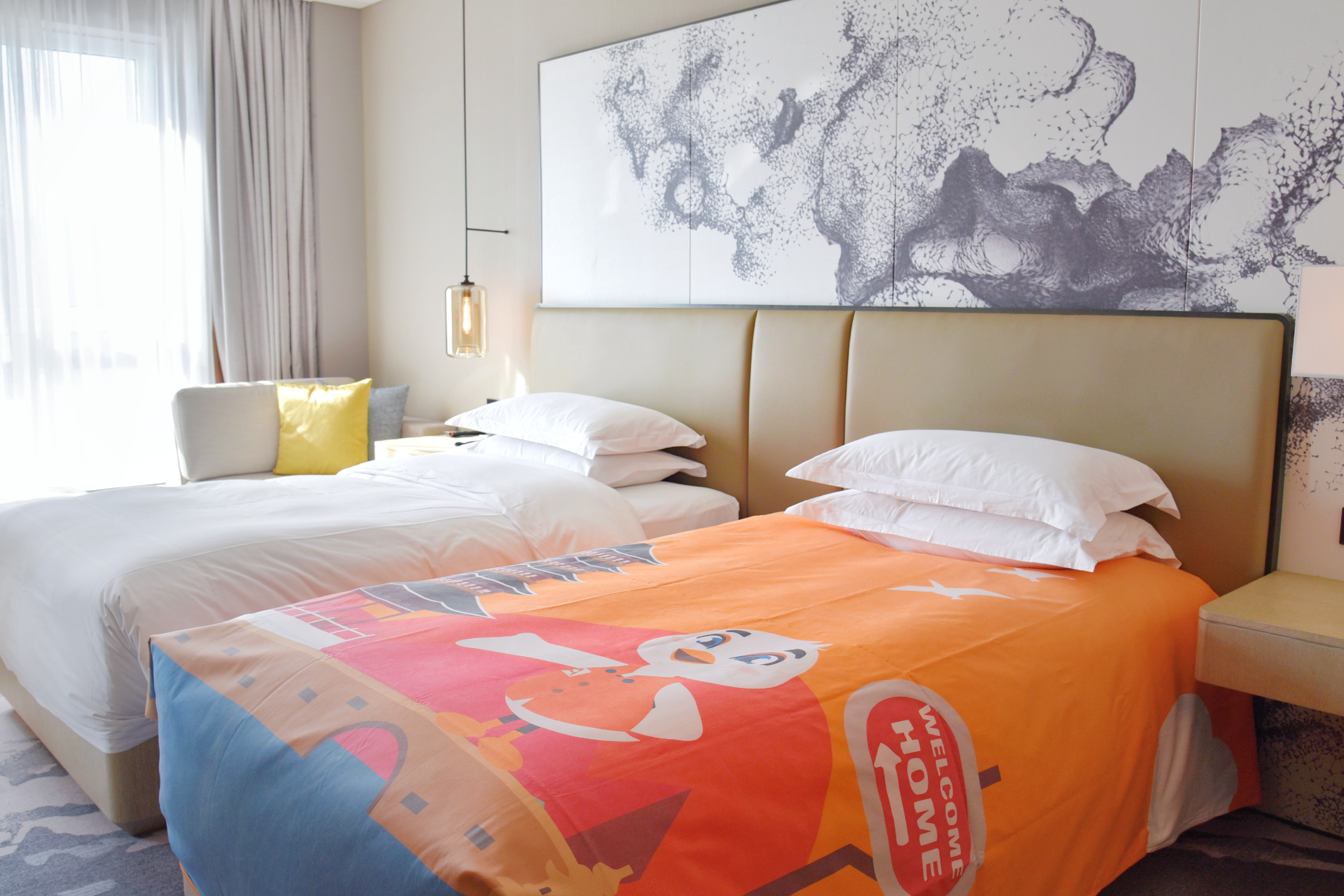 安安亲子双床房