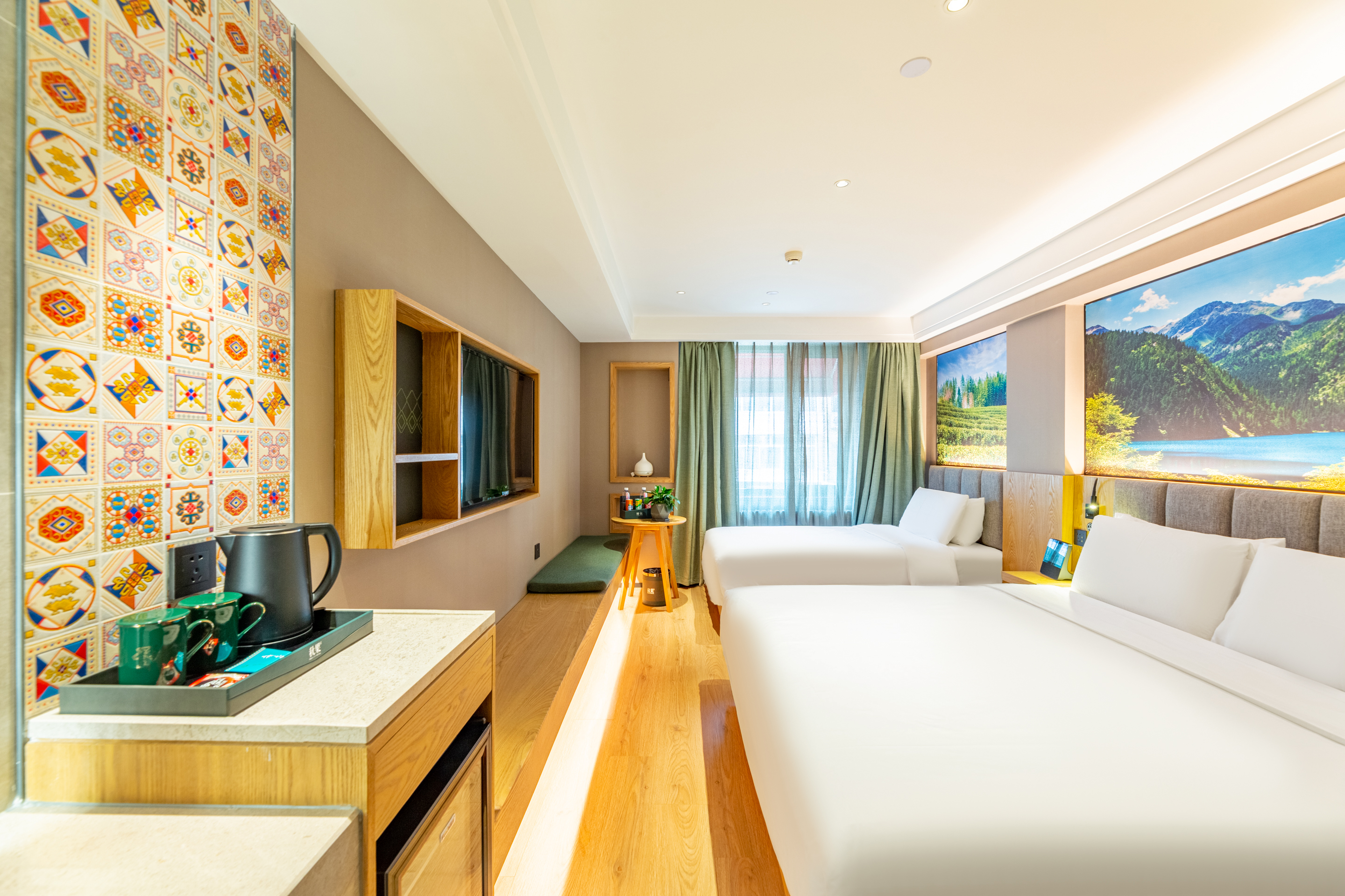 温馨亲子房（全屋智能+加湿器+独立空调+独立冰箱）