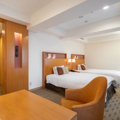 デラックスツインルーム禁煙 秋田キャッスルホテル クーポン