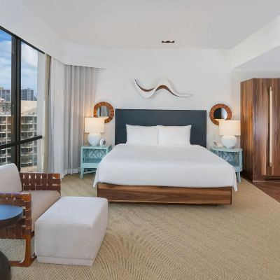 城景特大床套房 威基基海灘凱悅尚萃飯店優惠