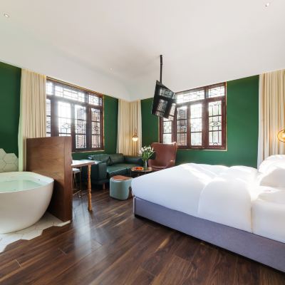 月灑·日光岩景大床房 鼓浪嶼和院·黛峰人文民宿（日光岩店）優惠