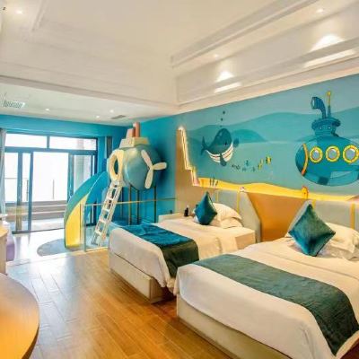 海底探險主題雙床房 惠州碧桂園十里銀灘飯店優惠