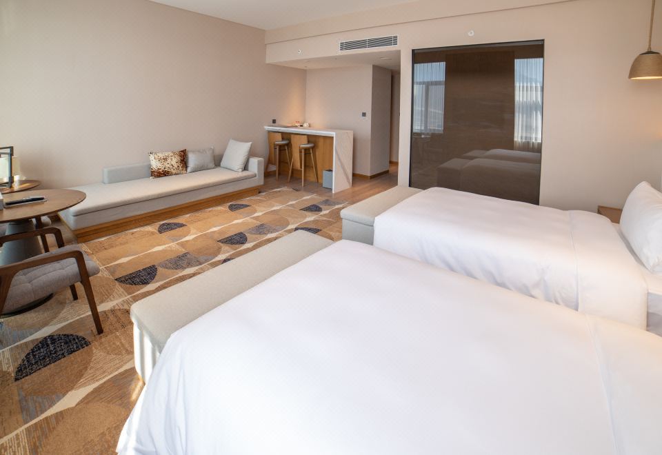 Bejing Yanqing Alpine Skiing Resort HotelDeluxe 2-bed Room