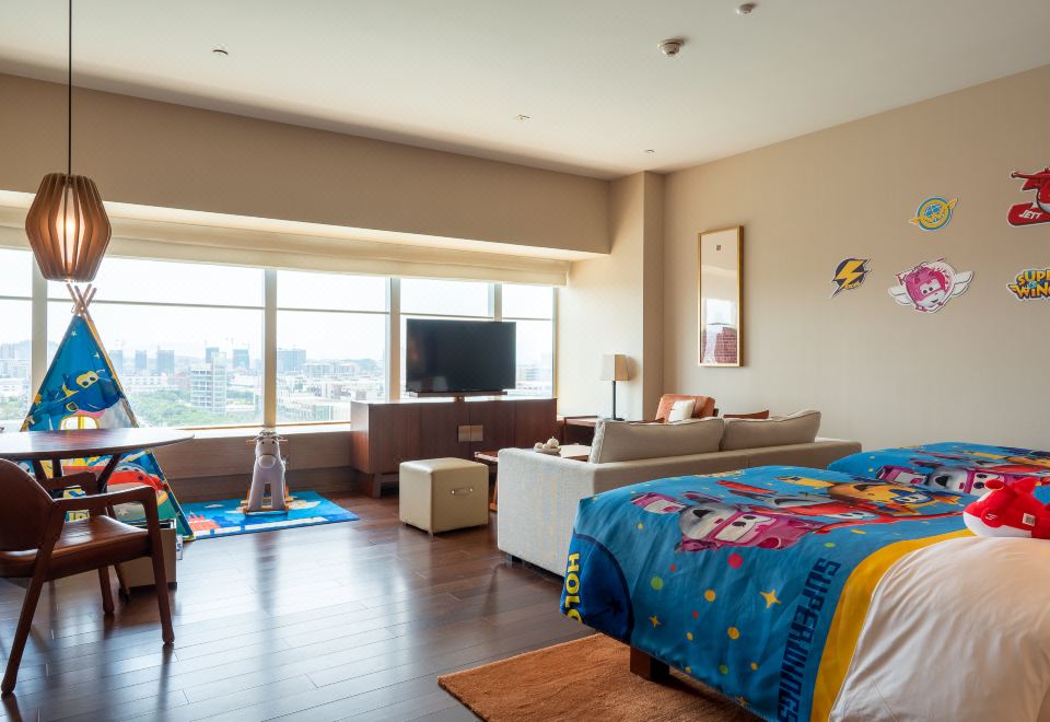 超級飛俠主題雙床房