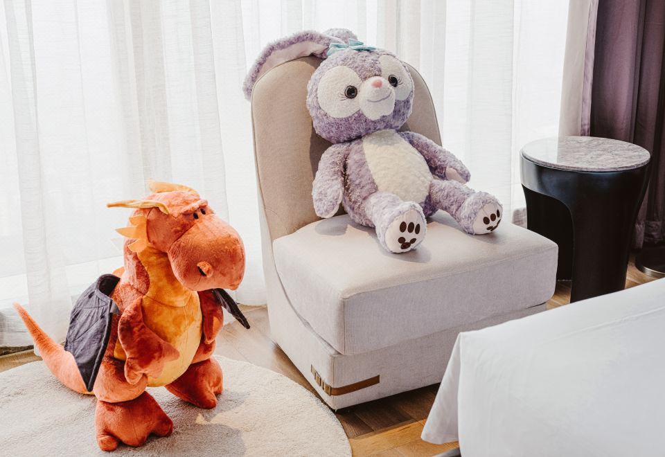 快樂星球親子主題雙床房