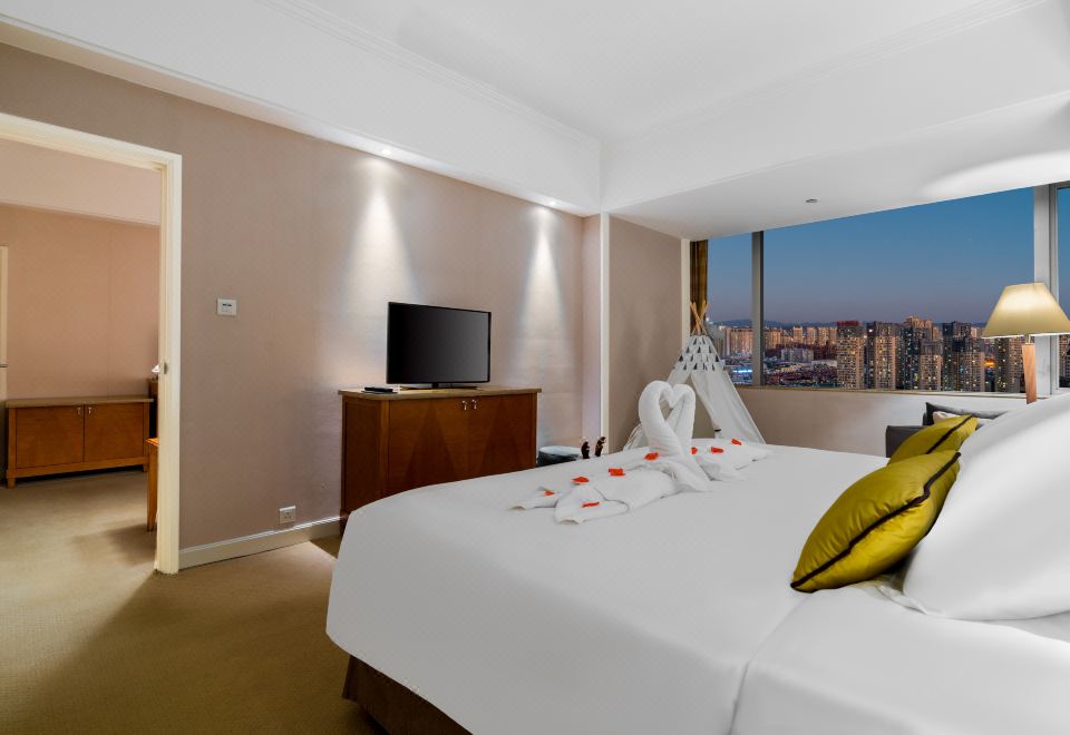 家庭聯通套房「2房1廳+3衞2浴+小冰箱」