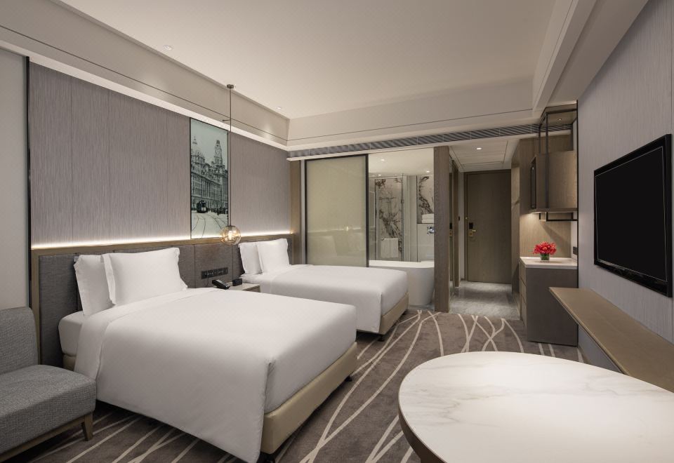 豪华房 双床 摩登商旅