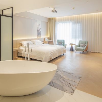 花漾影院智能豪華房（投影） 福州裕利達飯店（長樂鄭和地鐵站店）優惠