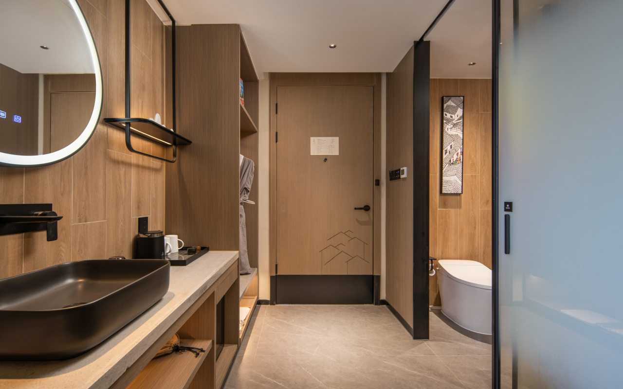 屋檐听雨·观景大床房（阳光满屋+智能马桶）