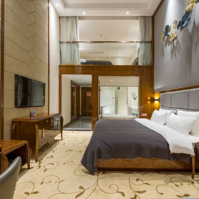 悦廷親子複式套房丨築城夜景·慕思床墊·mini冰箱 麗橙酒店·悦（貴陽大十字廣場店）優惠