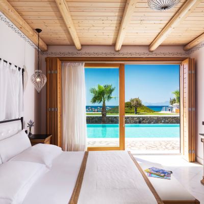 Villa With Private Pool And Sea View Mitsis Blue Domes Resort & Spa Promo Code