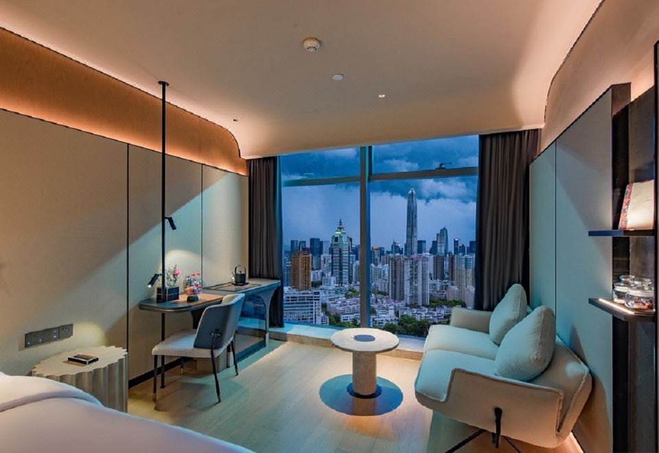 ICON LAB Hotel Shenzhen FutianSkyline City View Double Room