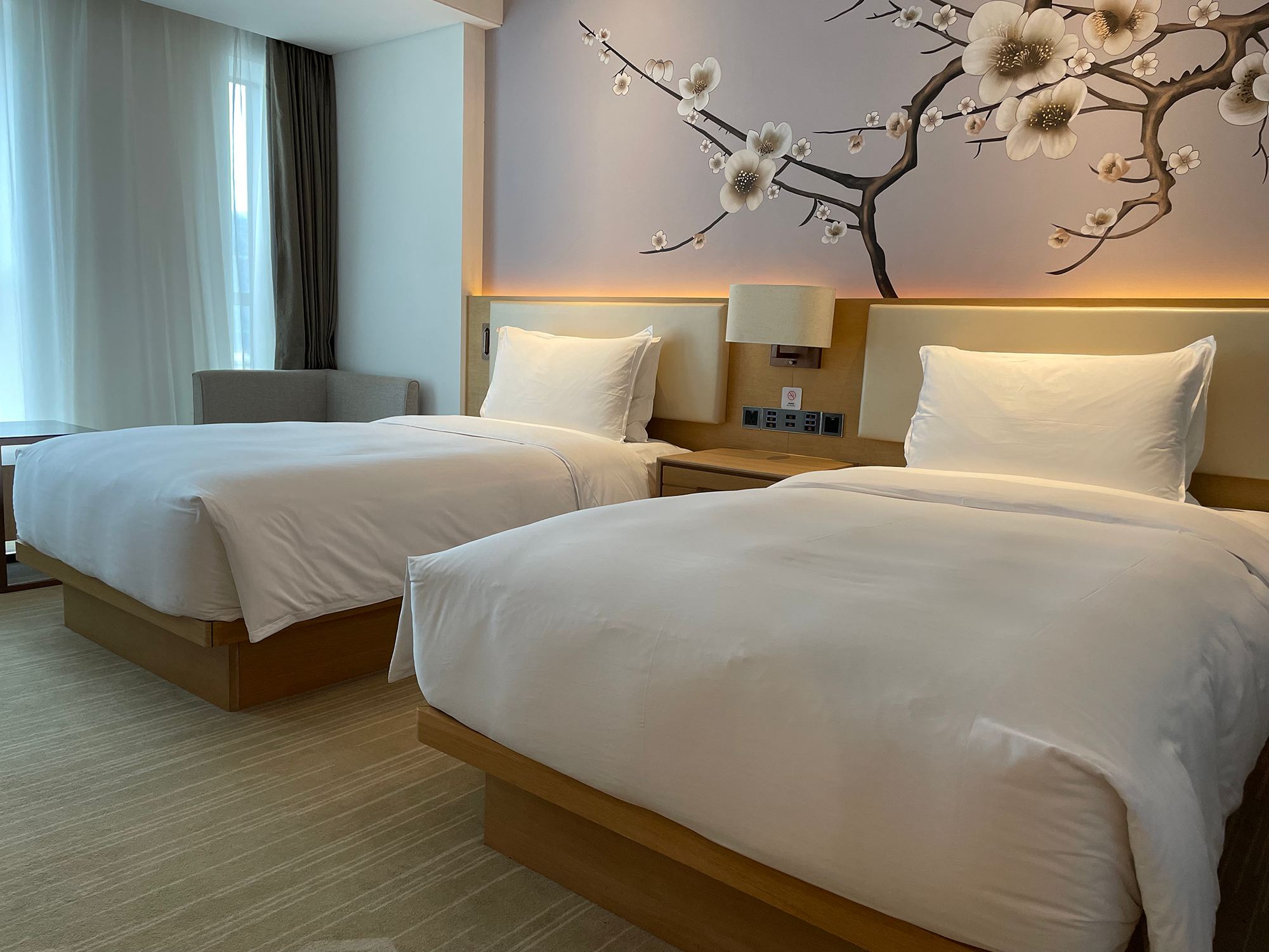 逸居双床房（斯林百兰定制床垫+MINI吧）