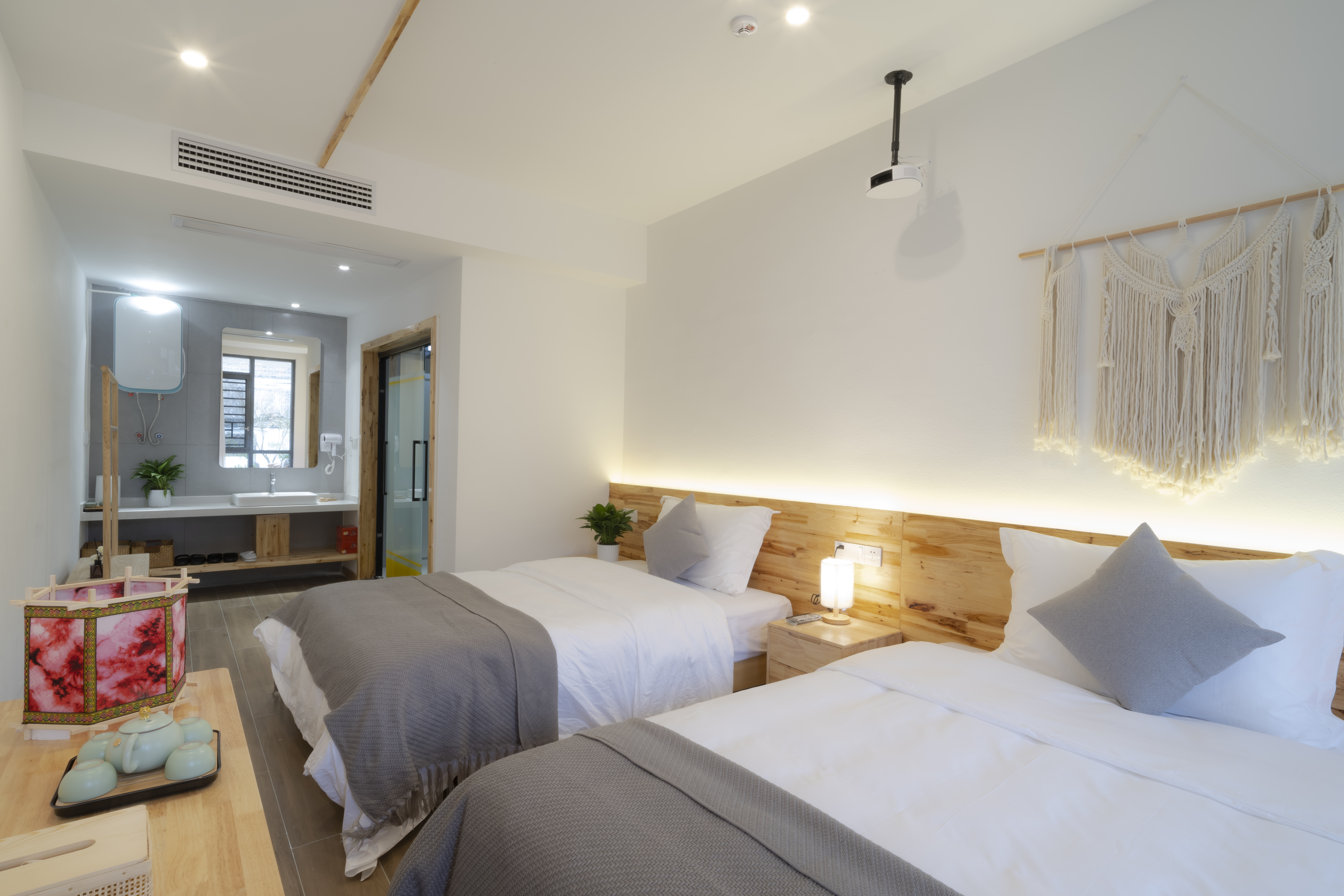 Yingye Courtyard Twin Room