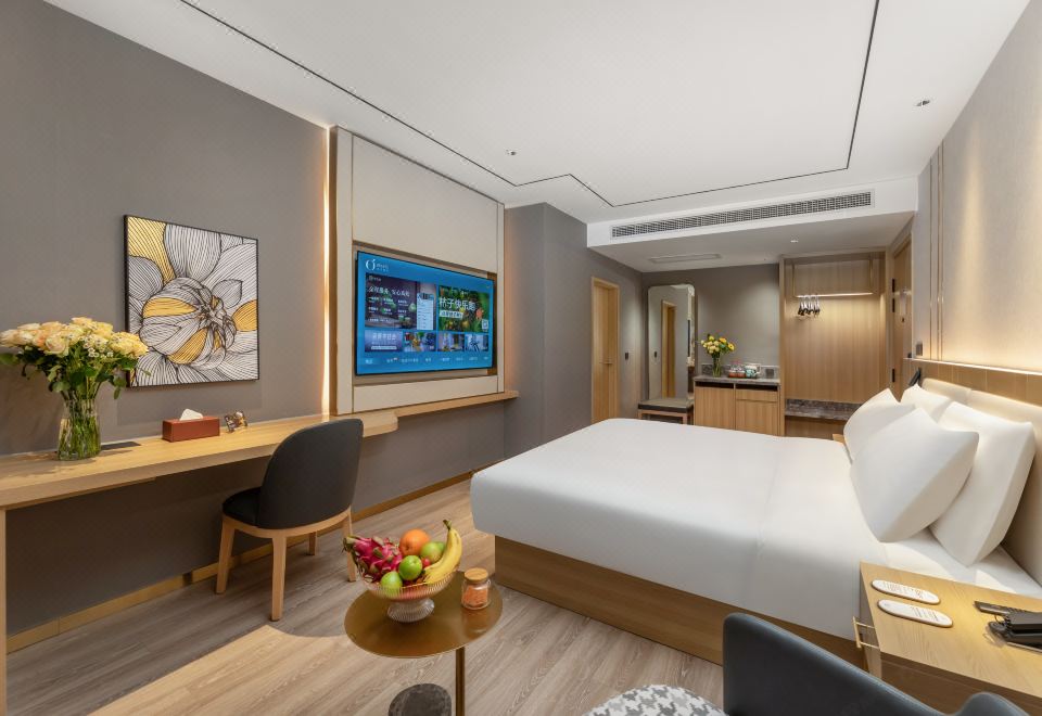 高级大床房【智能投屏+小冰箱+金可儿床垫】