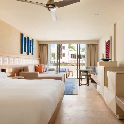 Dolphin View Master King Room with Sofa Bed Hyatt Ziva Cancun All Inclusive Promo Code