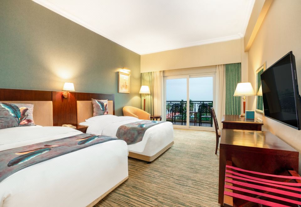 行政海景双床房