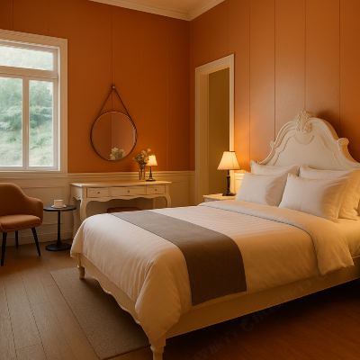 綠光畫廊法式大床房丨步入復古會客廳丨收盡山色與園景 鼓浪嶼花之聲·花園美墅優惠