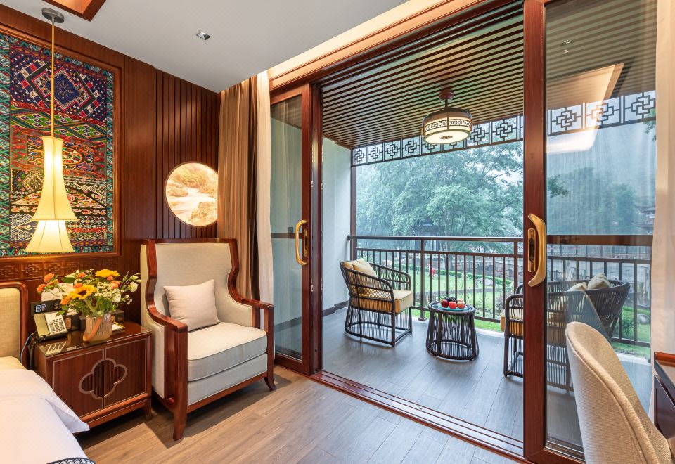 Mountain Fanjing Qixi Resort Deluxe Room - Double Occupancy, Garden-View (Floor Heating)