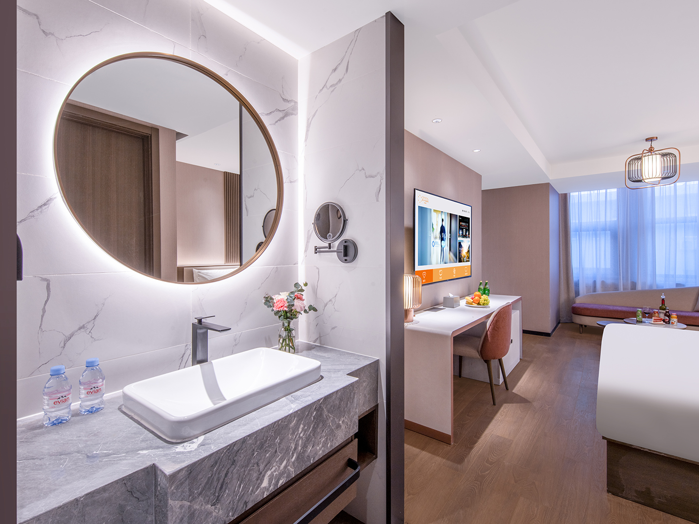 行政套房（65寸投屏电视+智能客控+DIY手冲套装+浴缸）