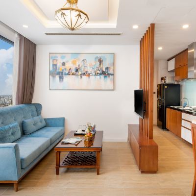 兩卧室公寓 峴港海灘巴利斯德利酒店優惠