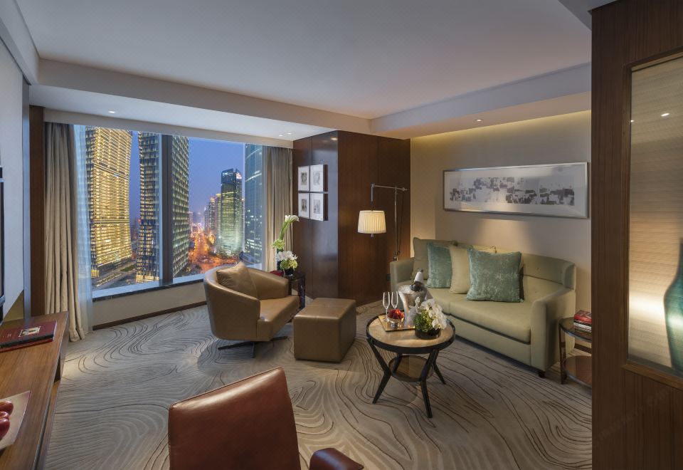 Mandarin Oriental Pudong ShanghaiTwin Star Suite