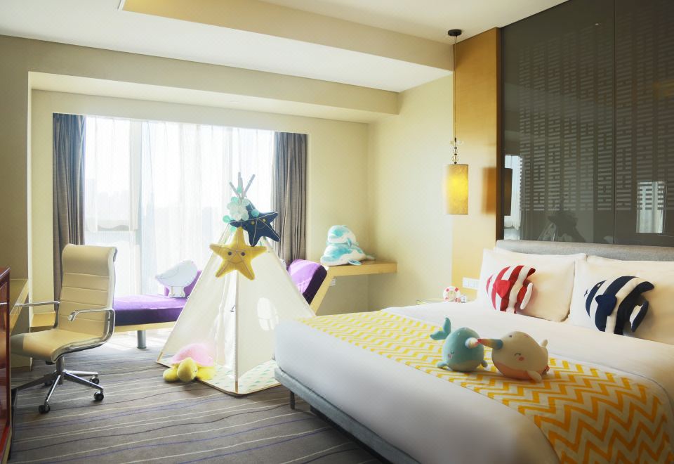 海洋主题亲子房