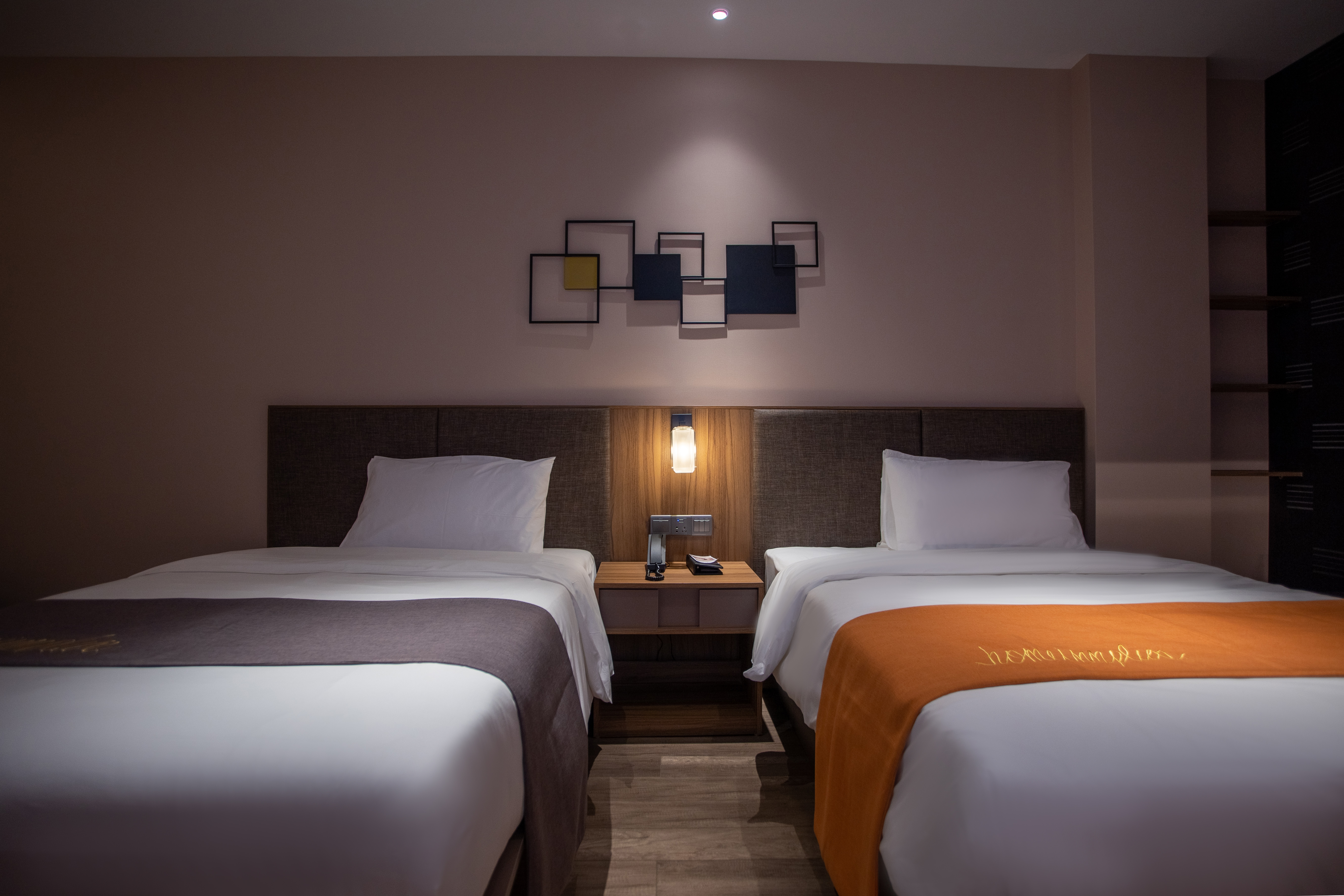 高级双床房（梦百合零压床品）