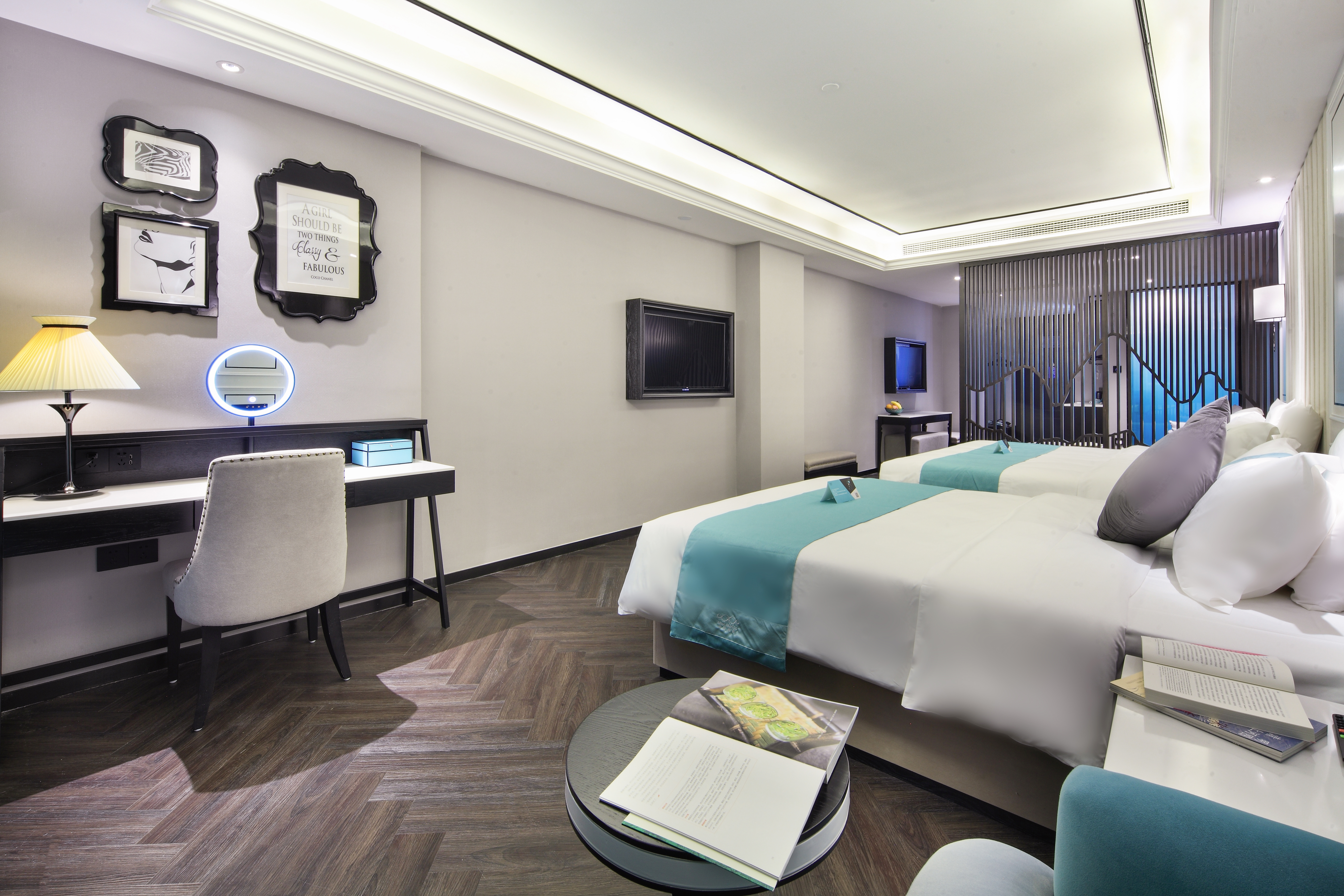 希岸豪华套房（经典优雅｜智能客控｜风尚投屏）