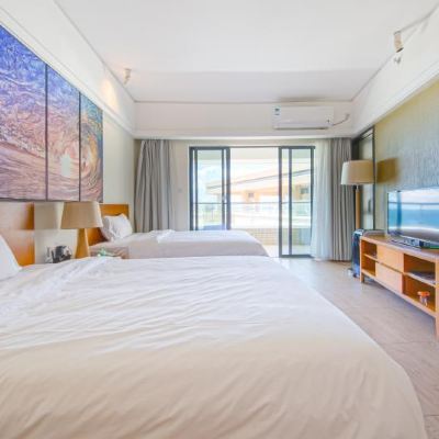 舒適海景雙床房 海陵島海上日出度假公寓（保利海王星店）優惠