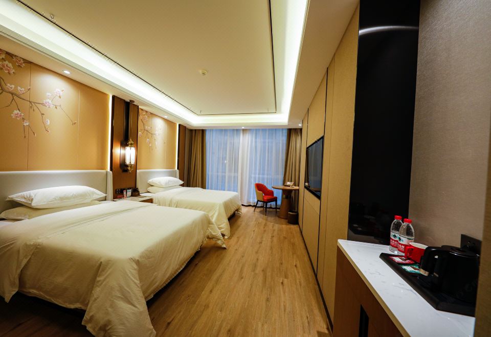 Xiangyue Hotel (Wanhe Square County Government Branch) Superior Room (2 beds)