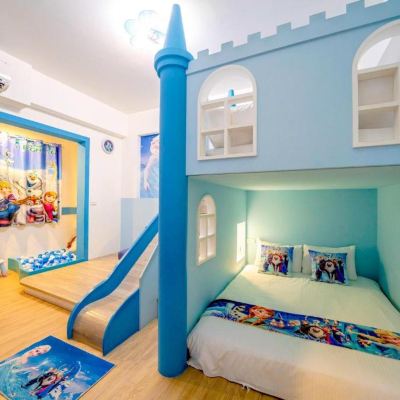 家庭房附私人衛浴 涵天童話民宿優惠