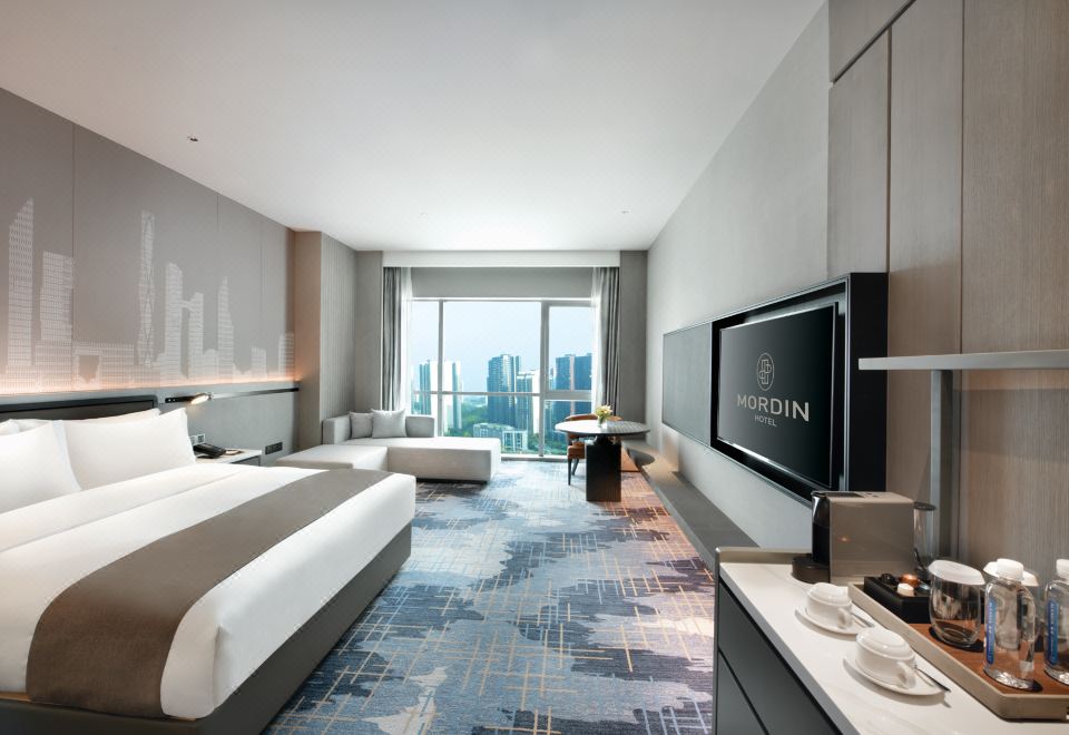 行政園景大床房