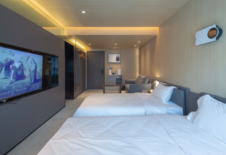 Pingcuo kangsang Everest base camp oxygen rich HotelOxygen Diffusion Leisure Delight Zero Pressure Twin Room