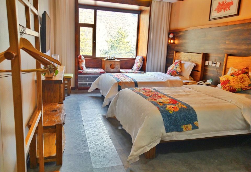 Guestroom - Mountain-View (2 beds) (Floor heating)