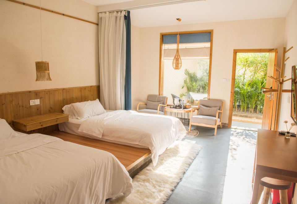 Zichun · Garden-View Garden Twin Room