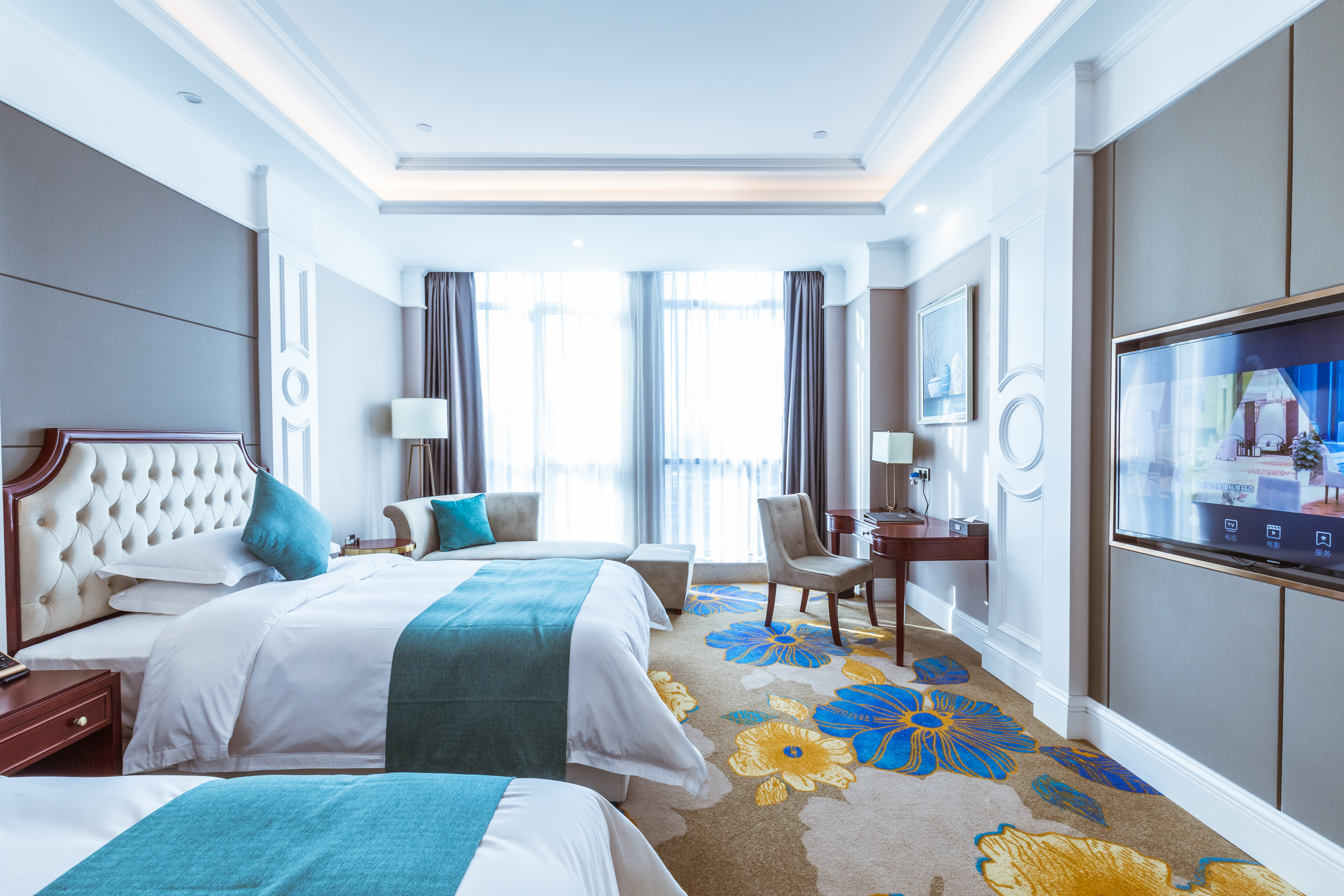 行政双床房（乾湿分离+舒适沙发）