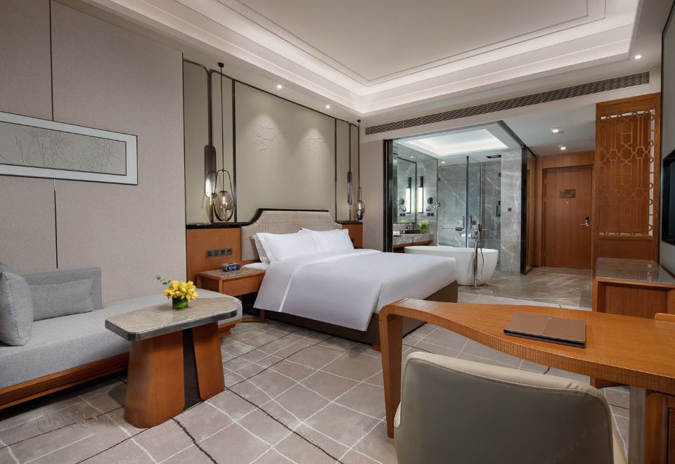 雅致园景大床房