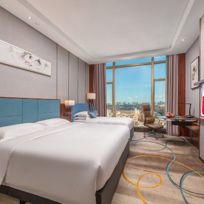 尊享豪華子母房（温馨和睦+寬敞明亮+落地大窗） 順德華美達酒店（佛山樂從傢俱城店）優惠