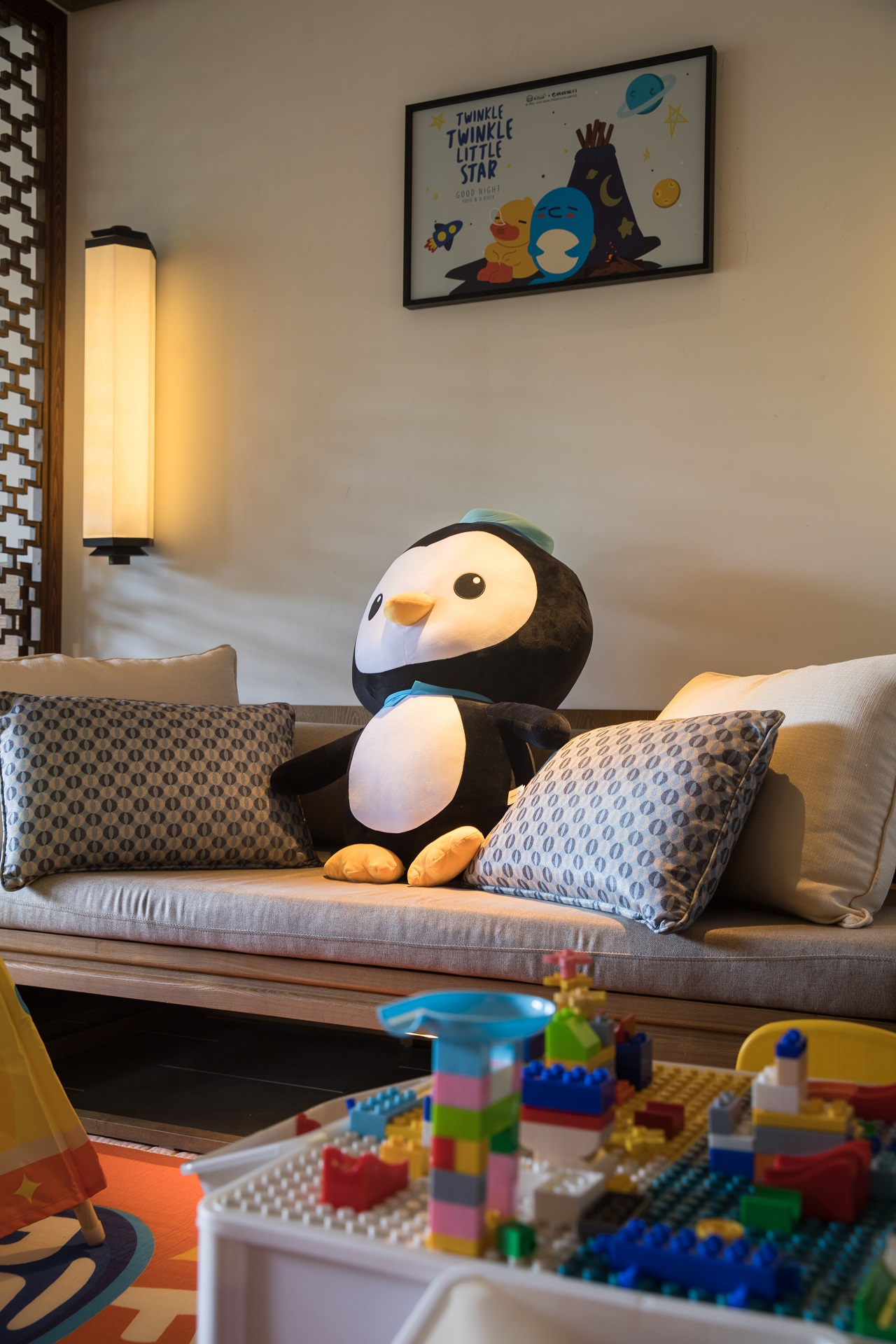 酷盼小黄鸭亲子房丨萌娃帐篷