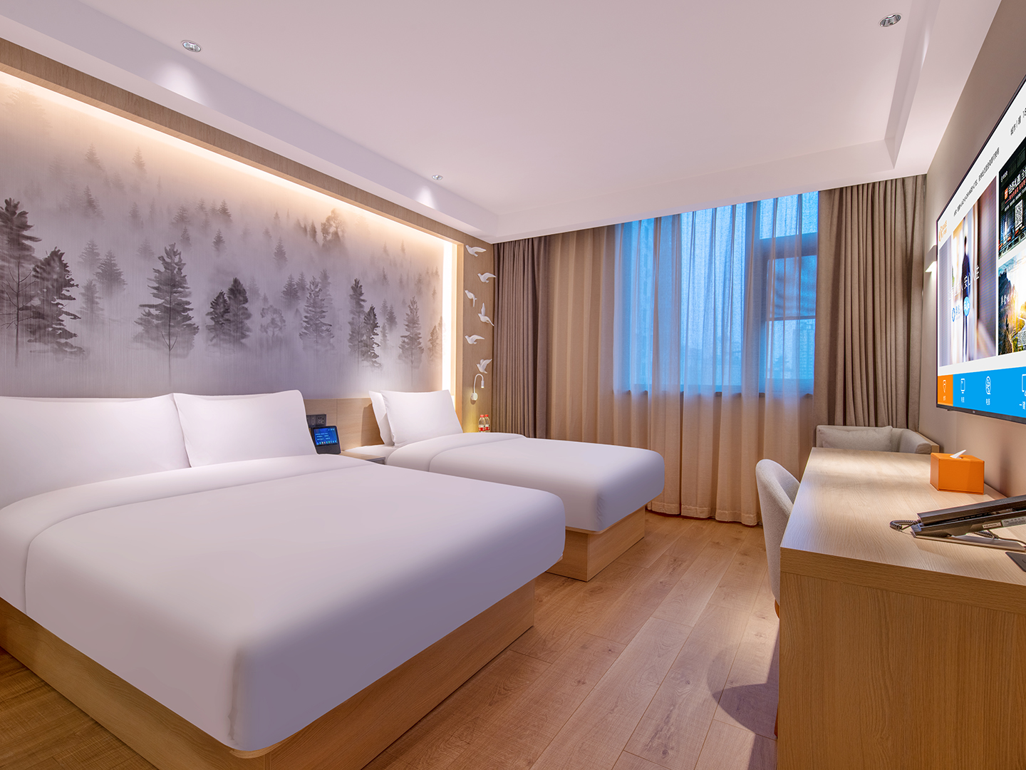 小时光亲子房（智能客控+65寸电视投屏+控温空调）