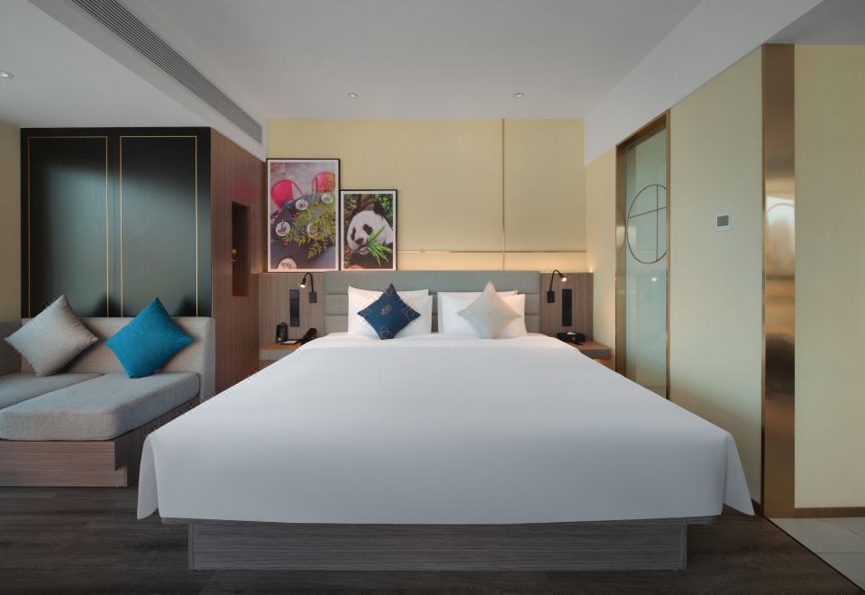 观景行政大床房（65寸可投屏+小冰箱＋加热毛巾杆）