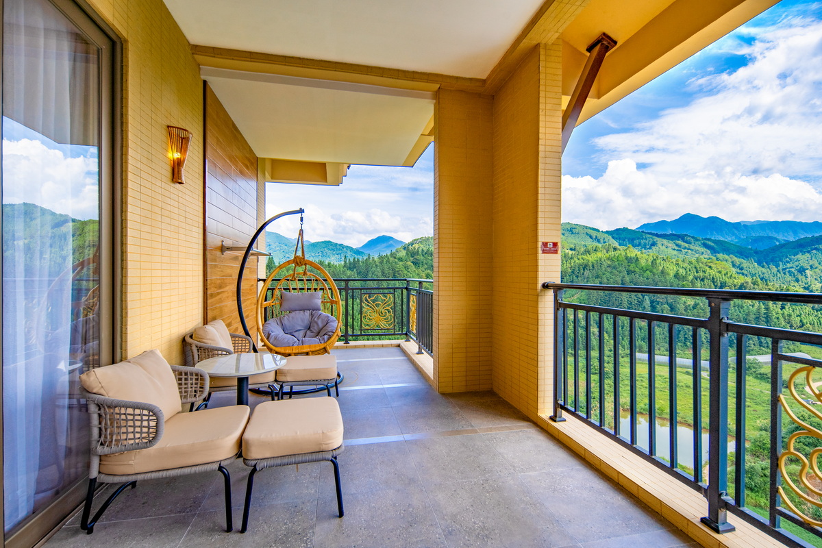 酒店B栋温泉套房I独立泡池