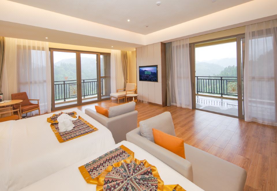 酒店B栋温泉套房I独立泡池