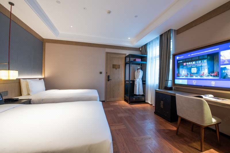 心悅高級雙床房（全屋智能+無線投屏+金可兒床墊）