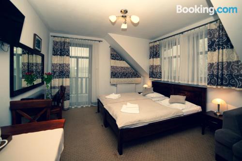 豪华双人床房（带加床）