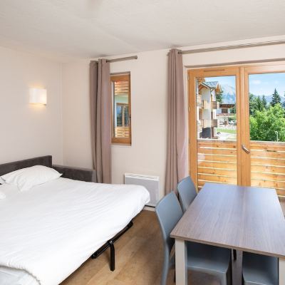 Apartment, 1 Bedroom (5) Sowell RÉSIDENCES Pra Loup Promo Code