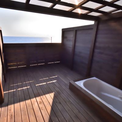 Japanese-Western Mixed Maisonette with Bath and Ocean View in Annex Regular Floor