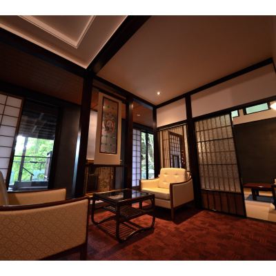 特別な和室（内風呂+半露天風呂）(kasumi) 山荘天水 クーポン